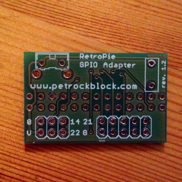 RetroPie GPIO Adapter PCB