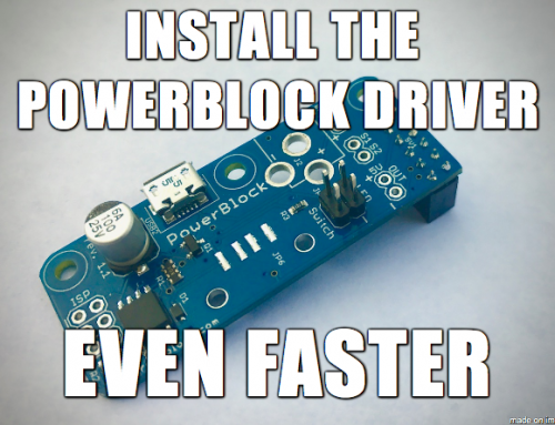 Quick Installation Script for the PowerBlock