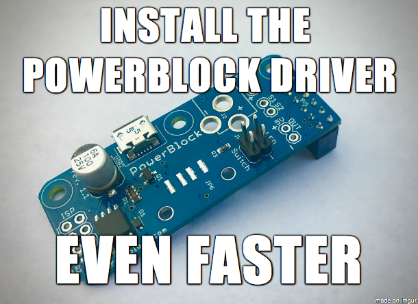 Quick Install Script for the PowerBlock