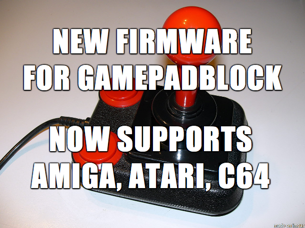 Atari-style support for GamepadBlock