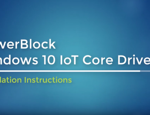 PowerBlock now with Support for Windows 10 IoT Core