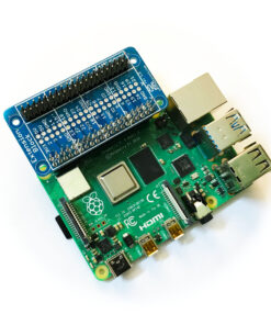 ExtensionBlock attached to Raspberry Pi