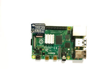 PowerBlockling attached to Raspberry Pi