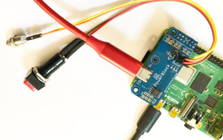 Powerblock with Button and Status LED (not included)